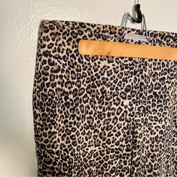 Adrienne Vittadini Collection Animal Print Ankle Pant - Picture 3 of 10